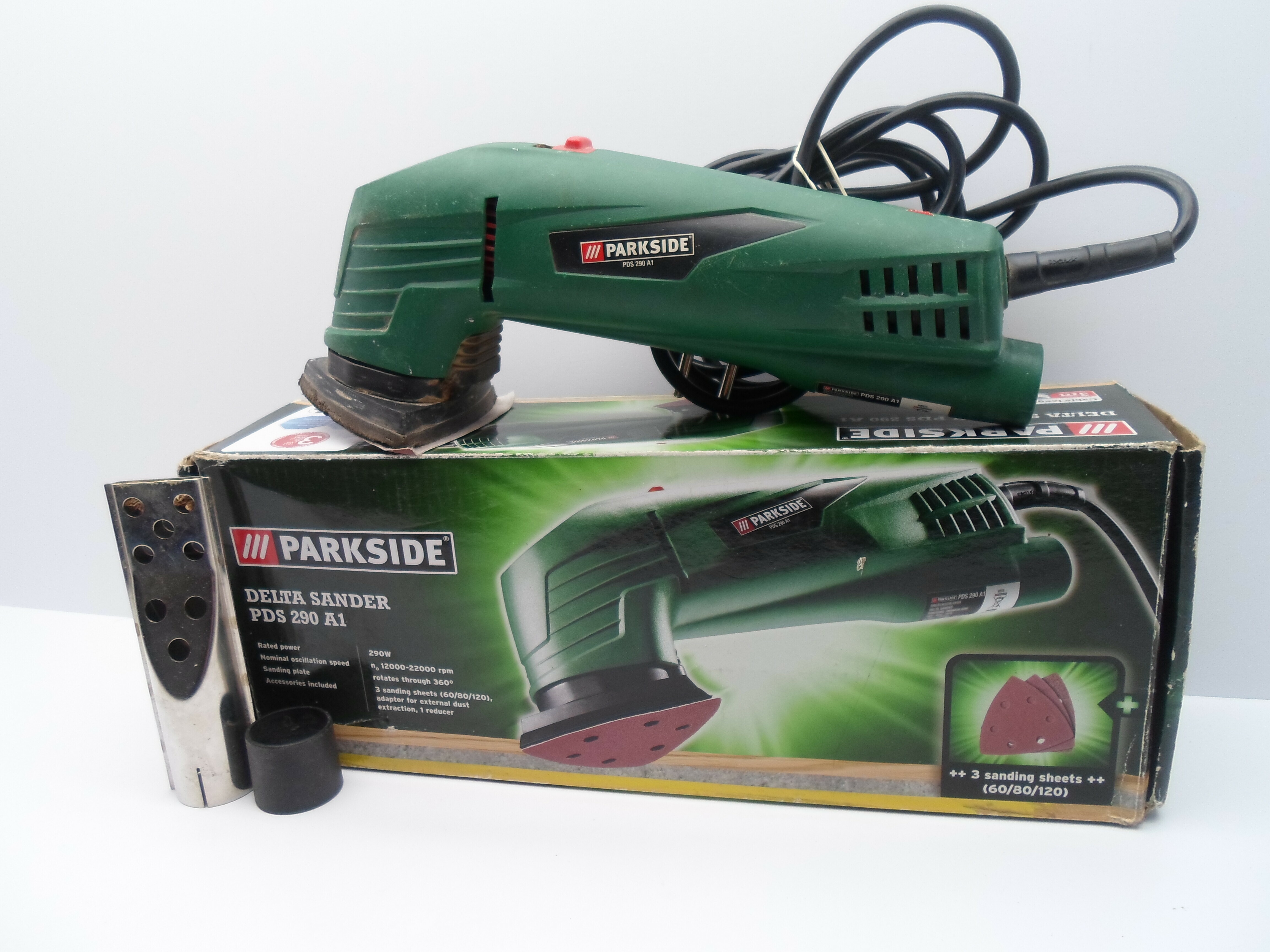 Parkside delta store sander
