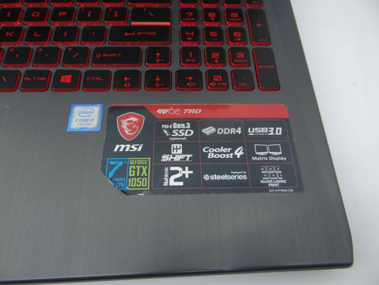 LAPTOP MSI GV62 7RD OKAZJA SUPER STAN