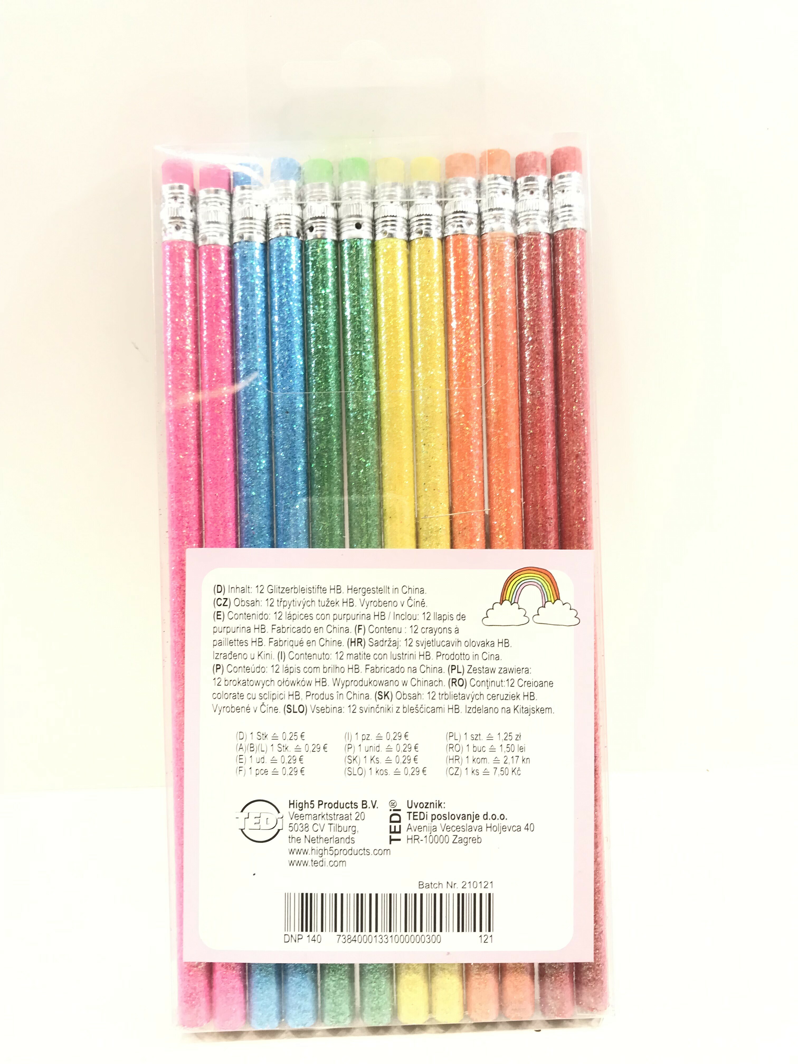 Glitter Pencils - High5 Products