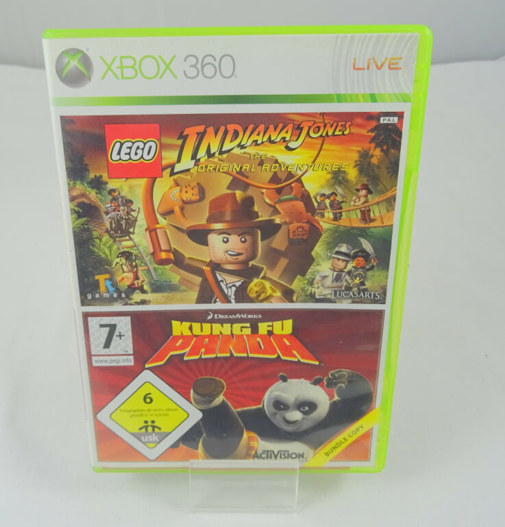 GRA XBOX 360 LEGO INDIANA JONES + KUNG FU PANDA