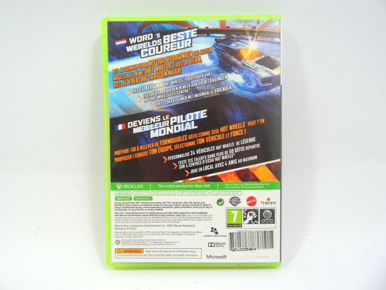 XBOX 360 HOT WHEELS WORLD 'S BEST DRIVER