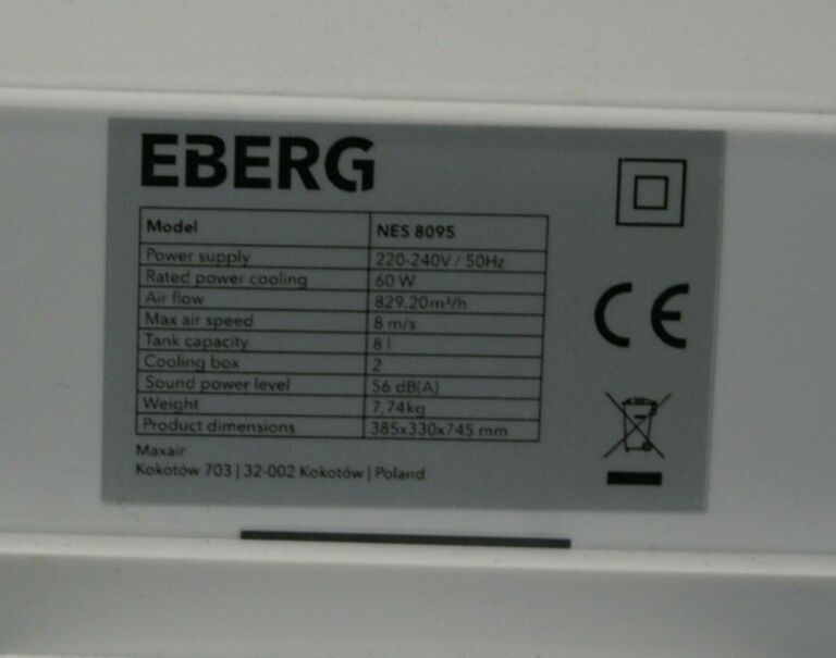 JAK NOWY KLIMATYZATOR EBERG NES 8095