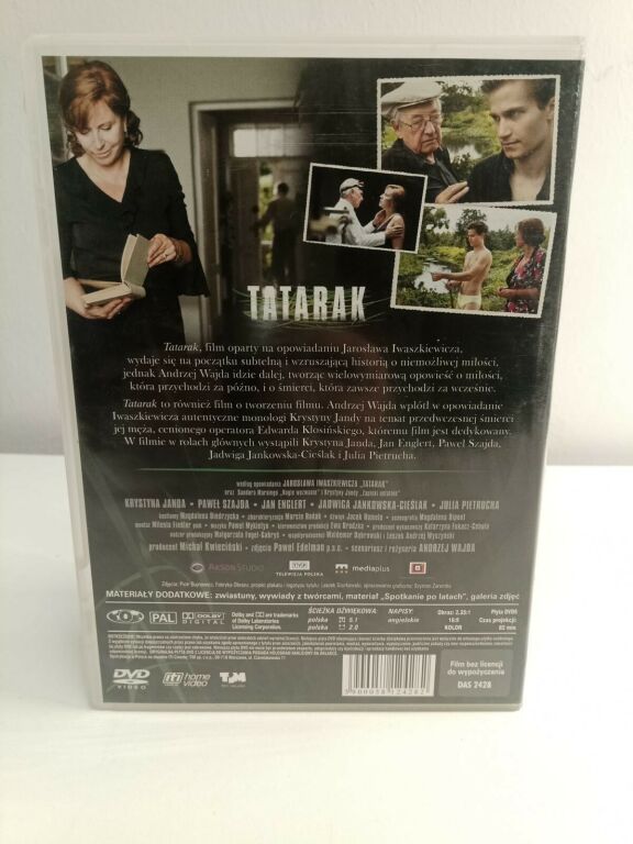 FILM DVD TATARAK REŻ. ANDRZEJ WAJDA OKAZJA!