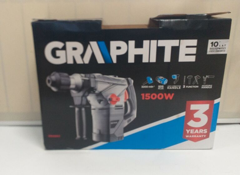MŁOT UDAROWY SDS+ GRAPHITE 58G862 1500W