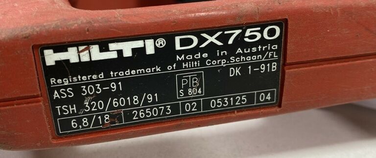 GWOŹDZIARKA HILTI DX750 SUPER CENA!
