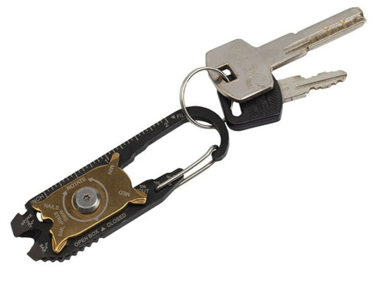 BRELOK - KARABIŃCZYK - MULTITOOL 20W1 SURVIWAL