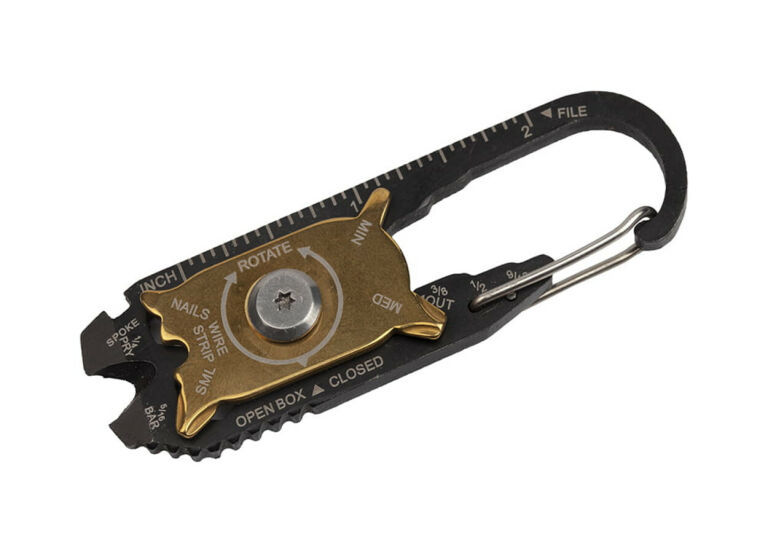 BRELOK - KARABIŃCZYK - MULTITOOL 20W1 SURVIWAL