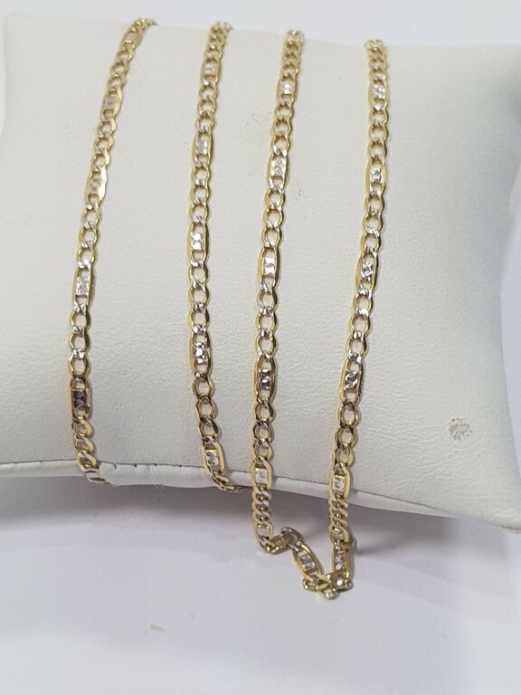 ZŁOTY ŁAŃCUSZEK PANCERKA 585 PR