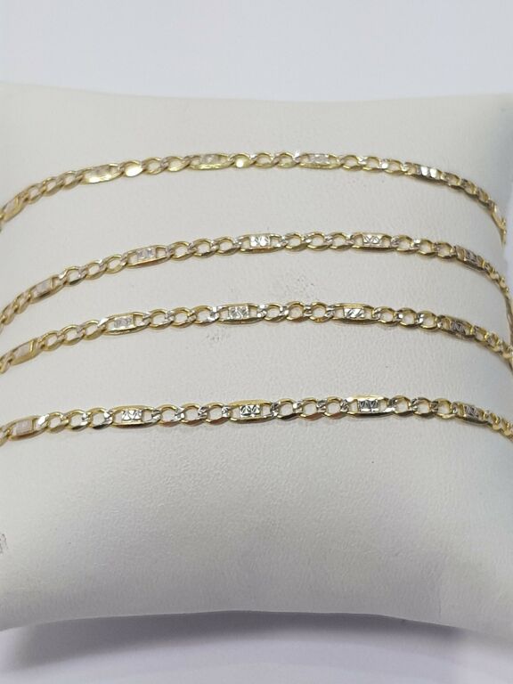 ZŁOTY ŁAŃCUSZEK PANCERKA 585 PR