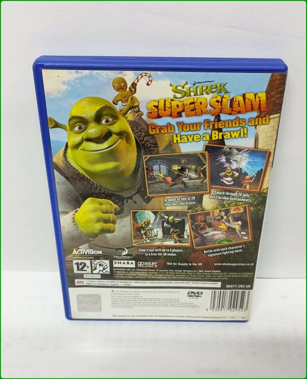 GRA PS2 SHREK SUPER SLAM