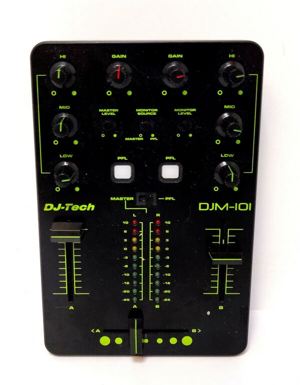 DJ TECH DJM-101 USB MIDI CONTROLLER -MIXER STYLE