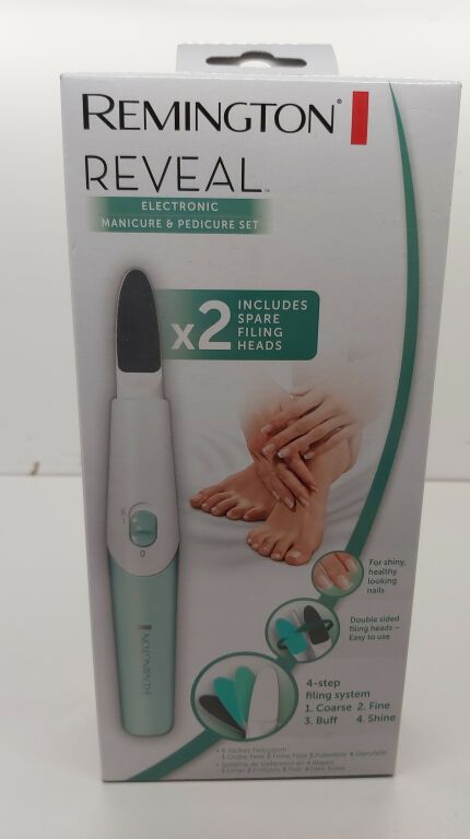 ZESTAW DO MANICURE I PEDICURE REMINGTON REVEAL