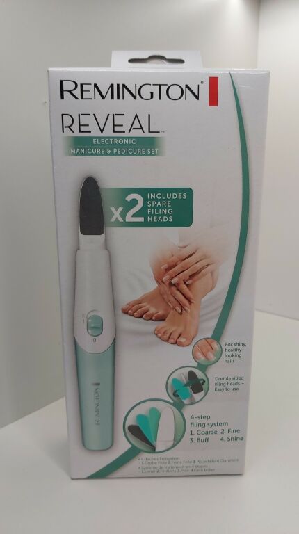 ZESTAW DO MANICURE I PEDICURE REMINGTON REVEAL