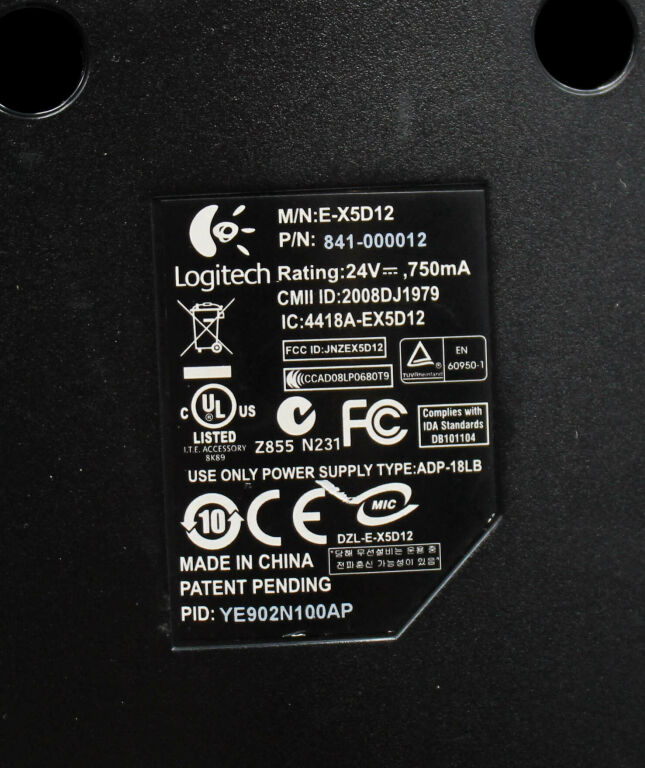KIEROWNICA LOGITECH E-X5D12 DO PS3
