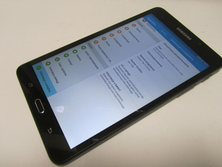 TABLET SAMSUNG GALAXY TAB A SM-T280 CZARNY