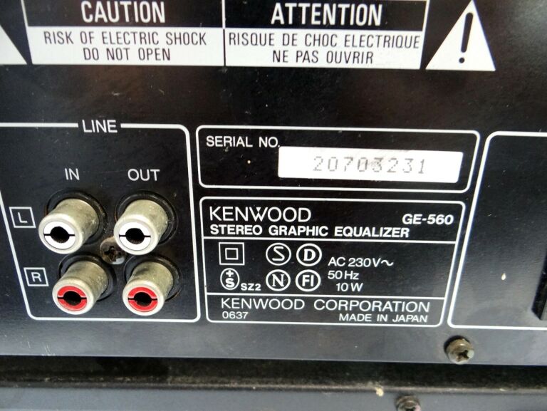 WIEŻA KENWOOD DP76, T76L,GE560