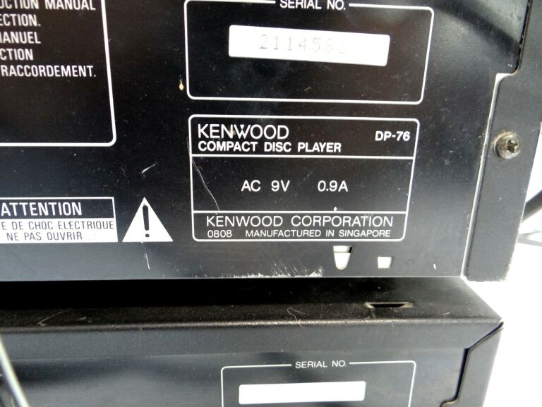 WIEŻA KENWOOD DP76, T76L,GE560