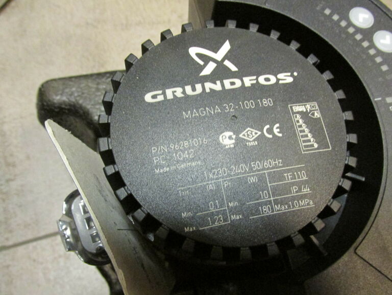 JAK NOWA POMPA GRUNDFOS MAGNA 32-100 180