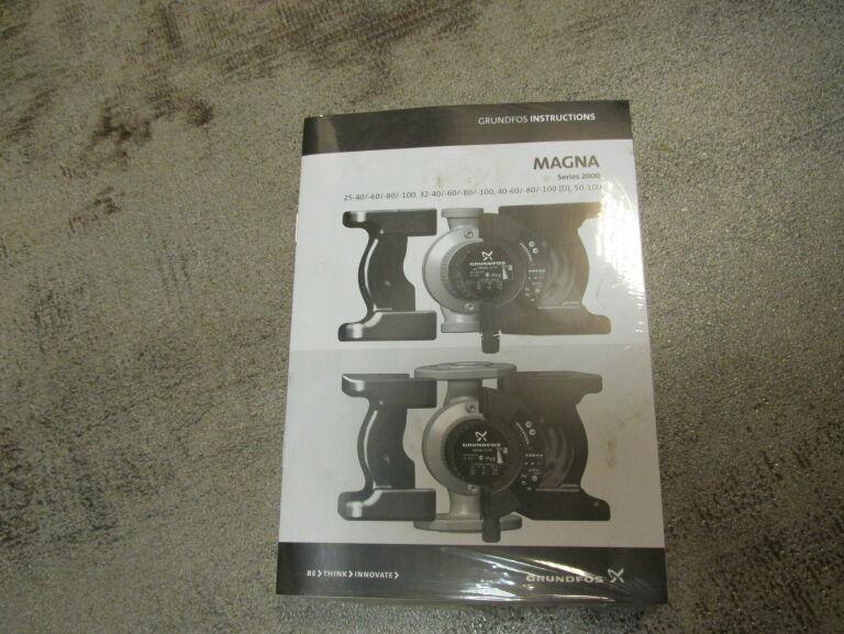 JAK NOWA POMPA GRUNDFOS MAGNA 32-100 180