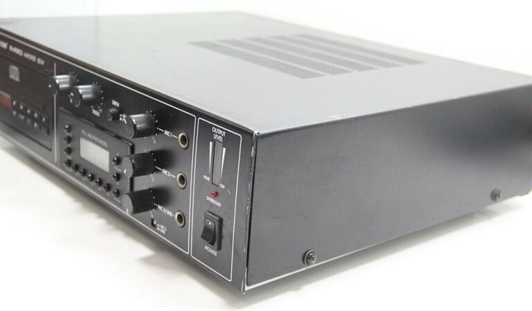 WZMACNIACZ MONACOR PA-890RCD CD MP3 TUNER MIKSER