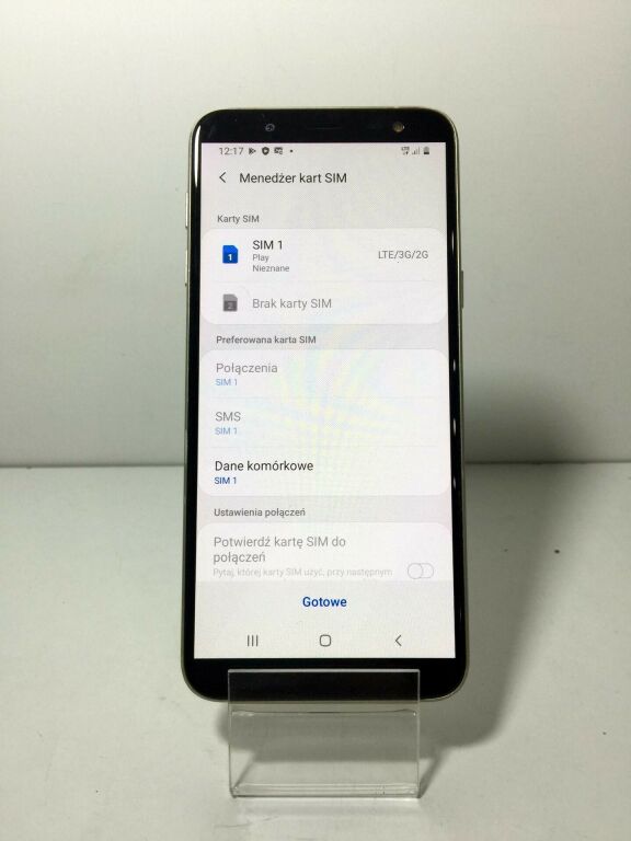 TELEFON SAMSUNG J6 3/32 GB ZŁOTY SOLO POLECAM!!