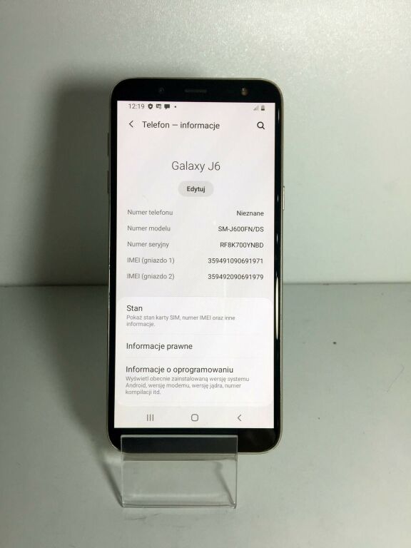 TELEFON SAMSUNG J6 3/32 GB ZŁOTY SOLO POLECAM!!