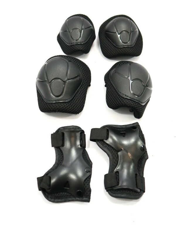 nakolanniki-ochraniacze-dla-dzieci-kuyou-czarne-model-vfakeface1