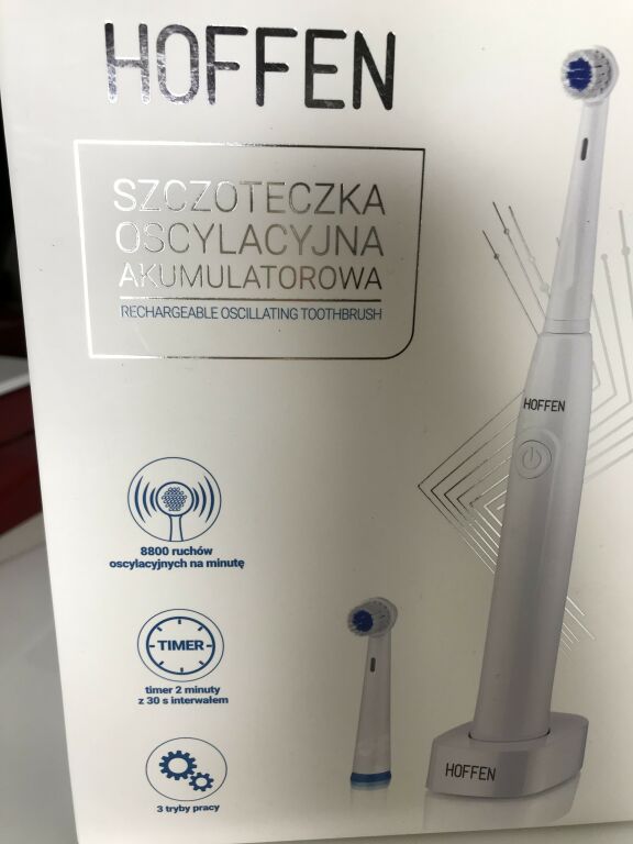 SZCZOTECZKA OSCYLACYJNA AKUMULATOROWA HOFFEN