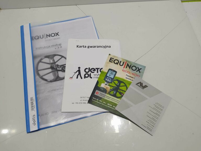 WYKRYWACZ METALU MINELAB EQUINOX 800 GWARANCJA