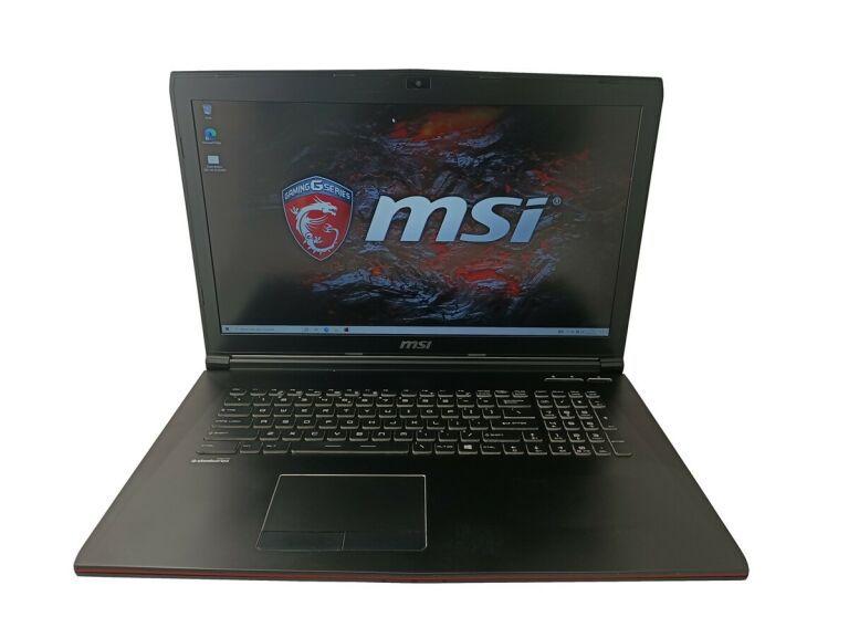 LAPTOP MSI GP72 I7-7700 8 GB RAM 1 TB HDD GTX 960