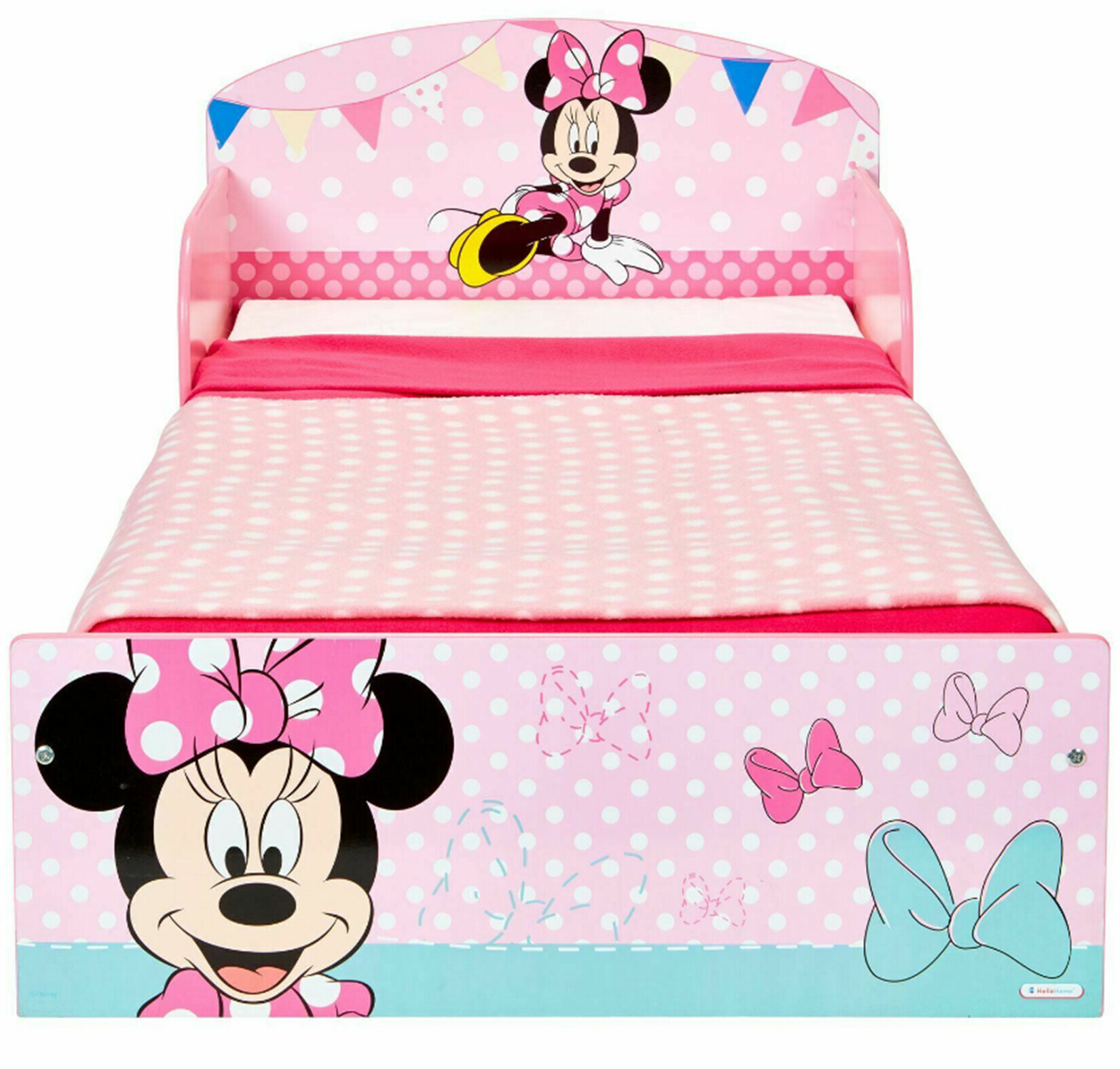 lozko-dzieciece-myszka-minnie-disney-junior-stan-nowy