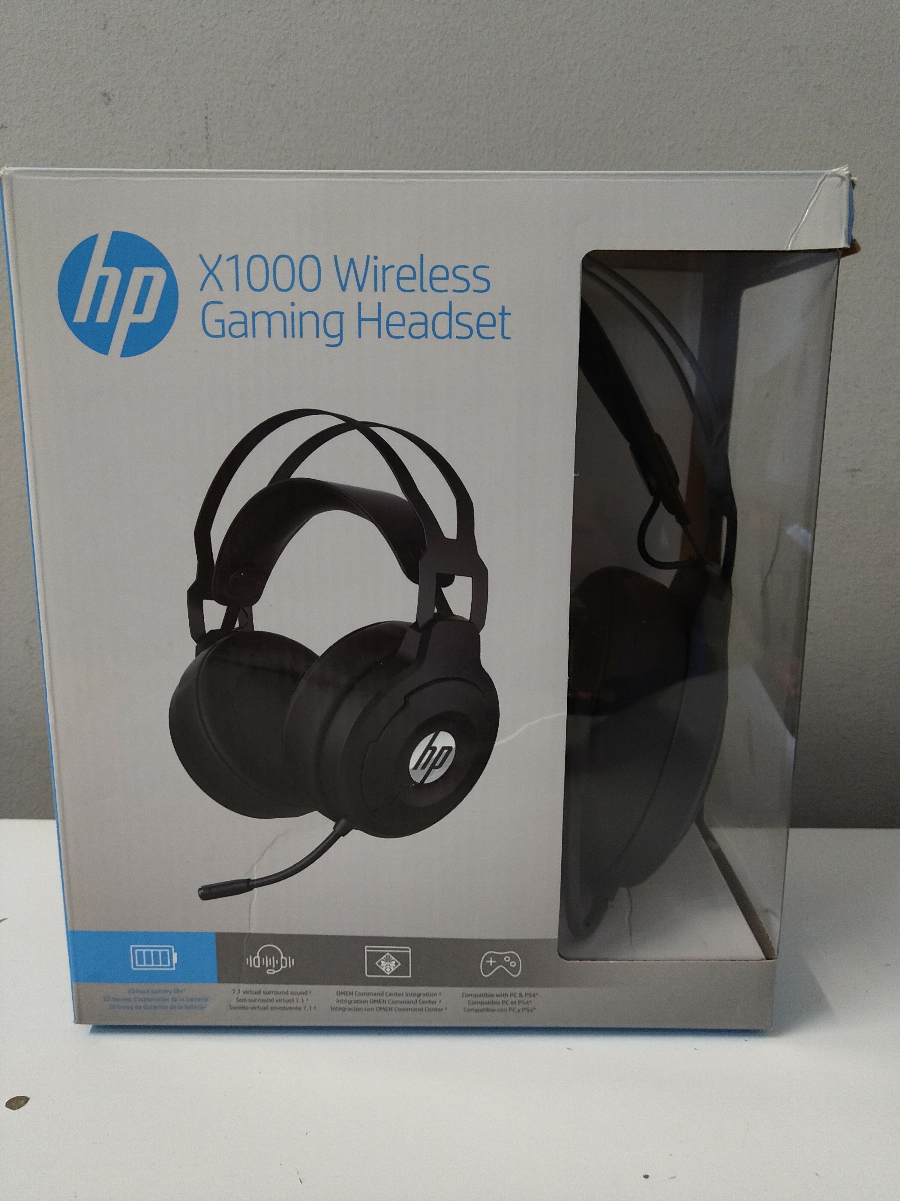 Hp x1000 wireless online headset