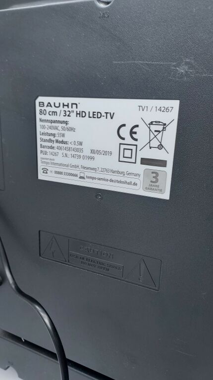 TELEWIZOR BAUHN 32 LED TV +PILOT