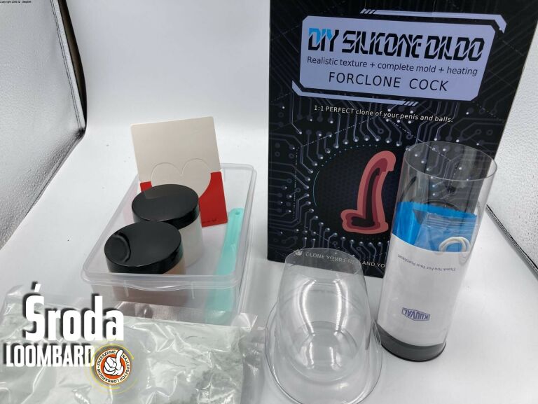 DIY SILICONE DILDO FORCLONE COCK KOMPLET