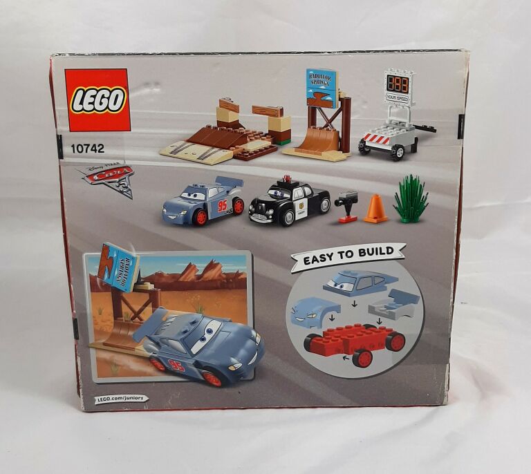 LEGO JUNIORS CARS 10742 TRENING SZYBKOŚCI AUTA HI
