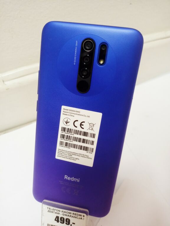 TELEFON XIAOMI REDMI 9 ZESTAW - GWARANCJA !
