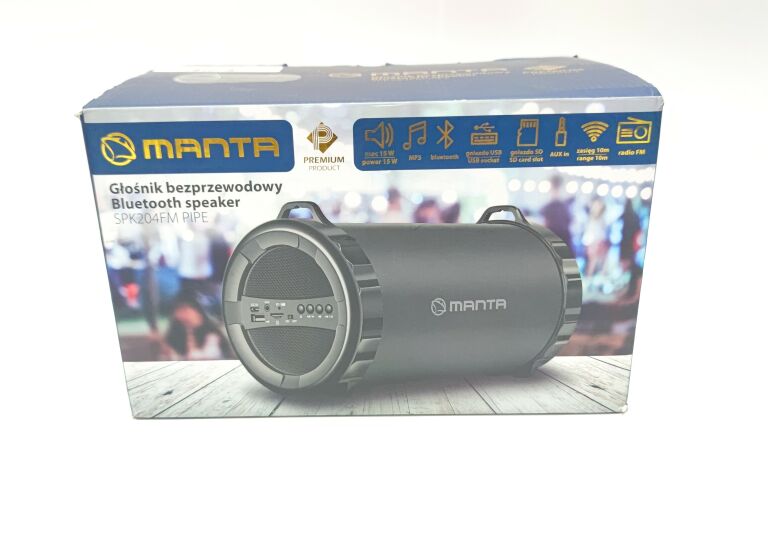 GŁOŚNIK MANTA SPK204FM GWARANCJA