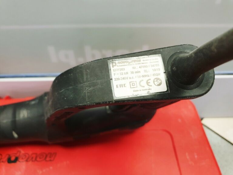 ZACISKARKA NOVOPRESS EFP203 + SZCZĘKI