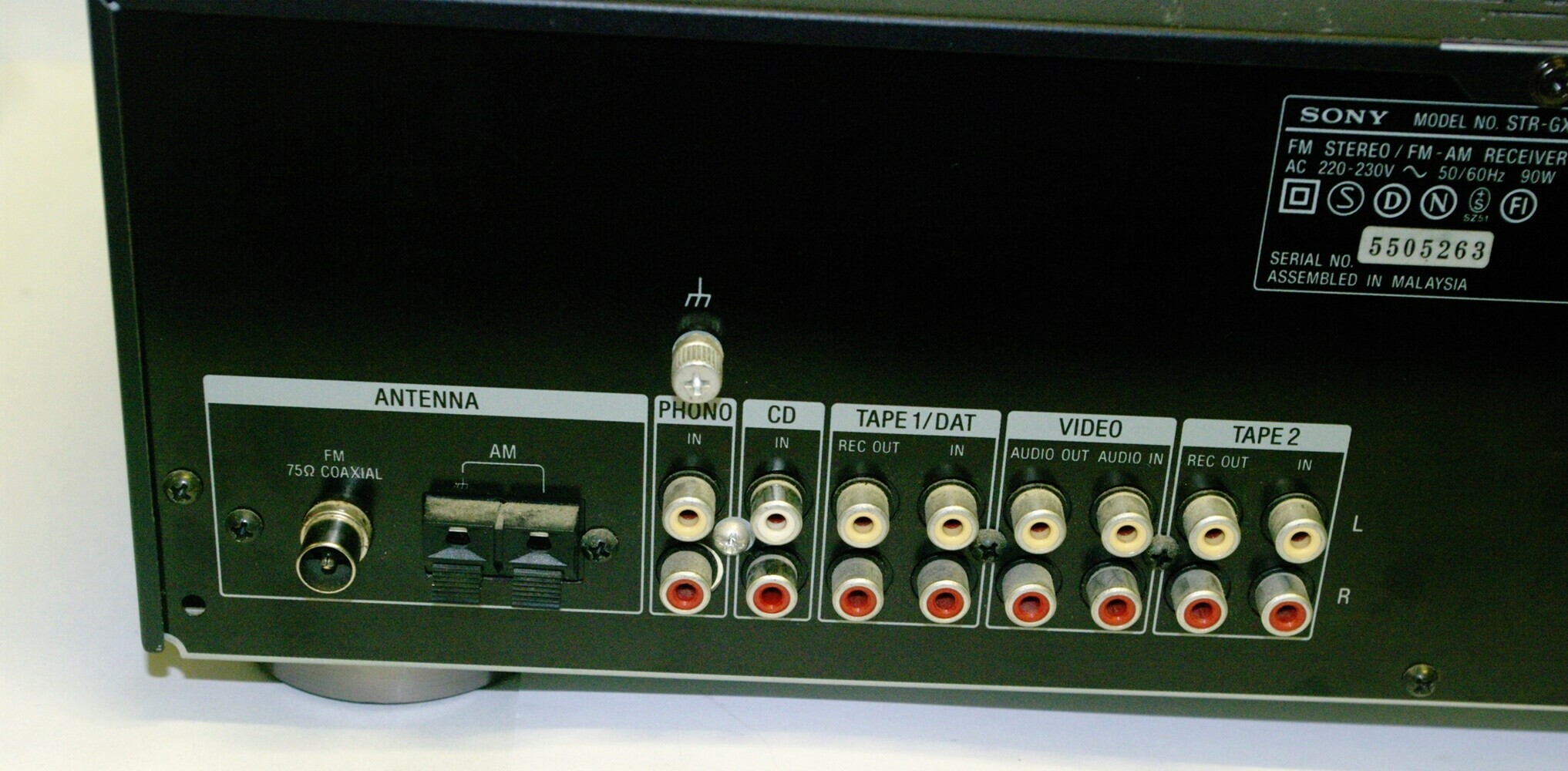 amplituner-sony-str-gx211-komunikacja-brak