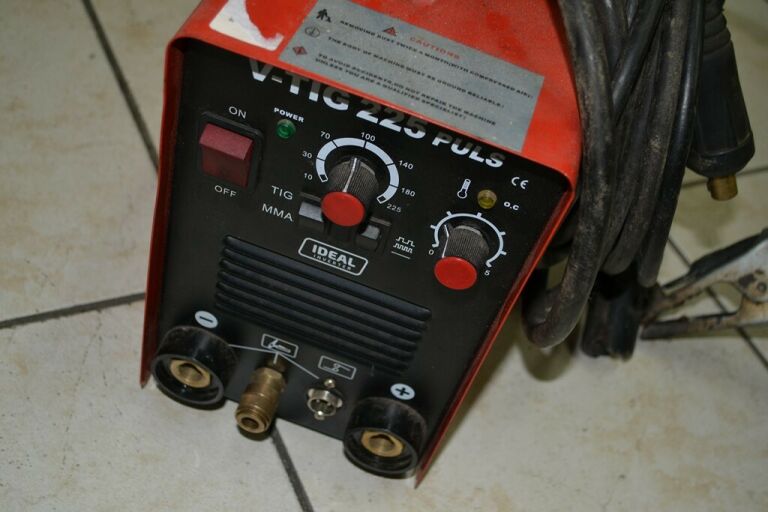 SPAWARKA INWERTOROWA TIG DC IDEAL V-TIG 225 PULS