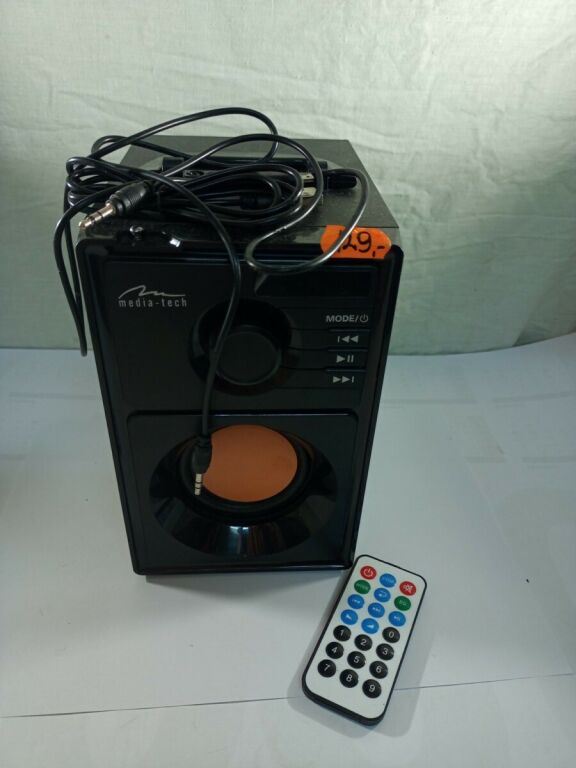 MEDIA-TECH MT3145 BOOMBOX BT AKUM. RADIO MP39+ PU