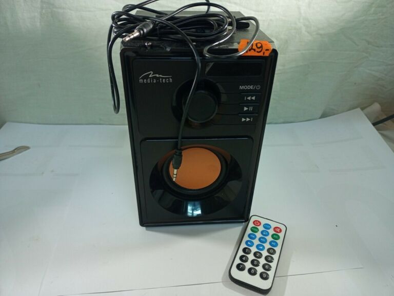 MEDIA-TECH MT3145 BOOMBOX BT AKUM. RADIO MP39+ PU