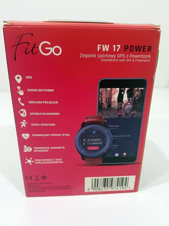 ZEGAREK SPORTOWY FITGO FW17