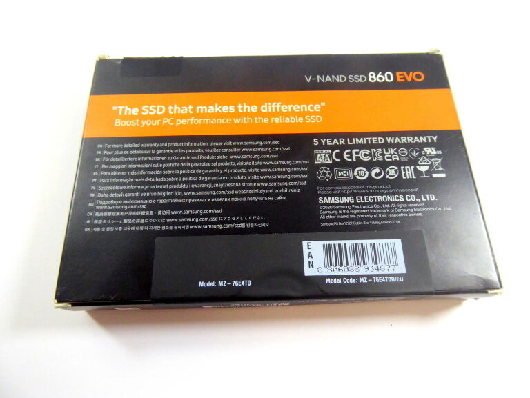 DYSK SSD SAMSUNG 860 EVO 4 TB 2.5'' SATA III