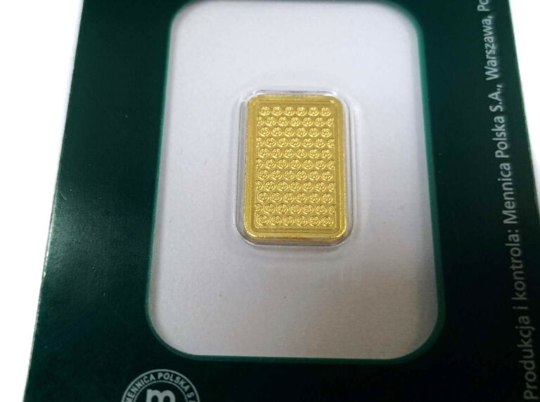SZTABKA 2G MENNICA POLSKA PR999,9 CERTICARD