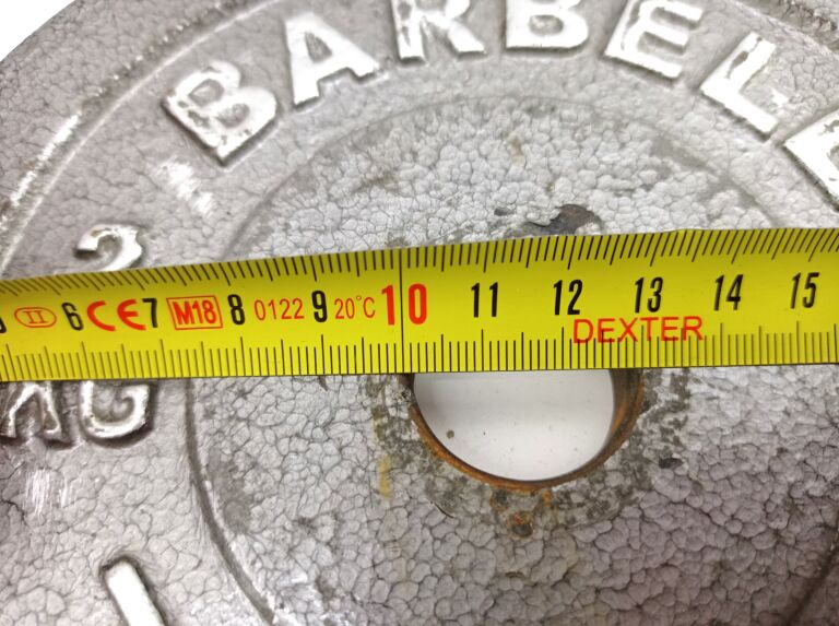 OBCIĄŻENIE ŻELIWNE BARBELL 2X2 KG