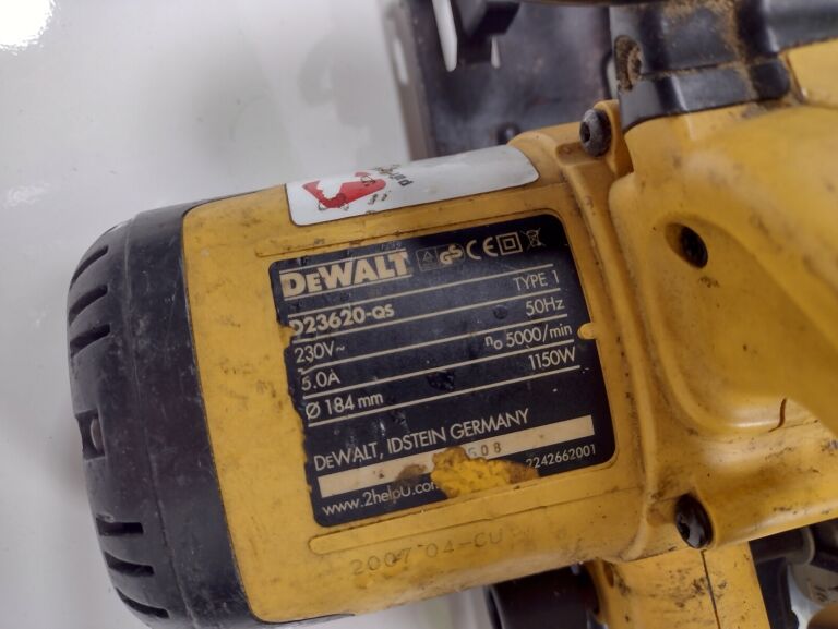 PIŁA TARCZOWA DEWALT D23620-QS