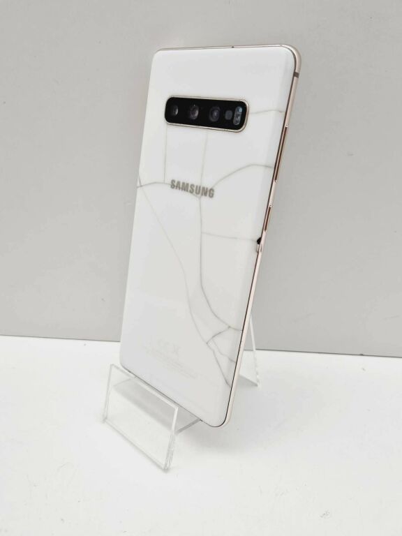 SAMSUNG GALAXY S10 PLUS 512GB CERAMIC WHITE OPIS!