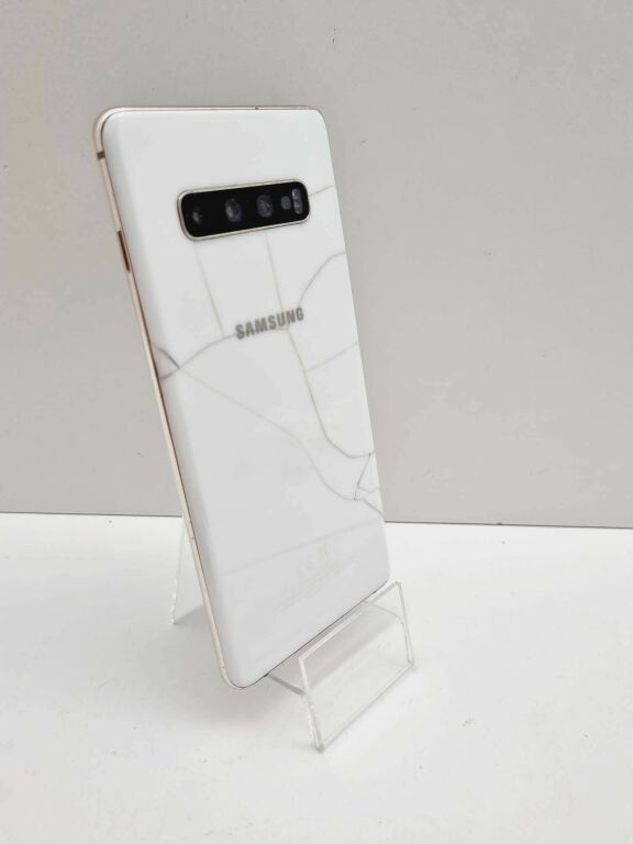 SAMSUNG GALAXY S10 PLUS 512GB CERAMIC WHITE OPIS!