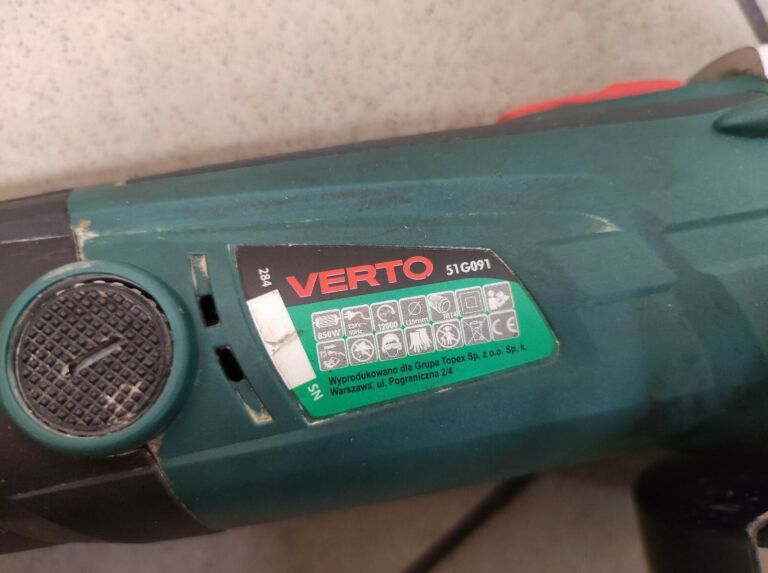 SZLIFIERKA KĄTOWA VERTO 51G091 850W 125MM